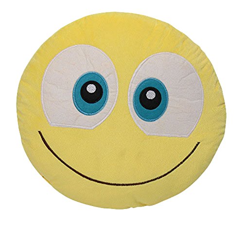 NEW LARGE EMOJI PILLOWS YELLOW SOFT ROUNDY SMILEY EMOTICON STUFFED PLUSH TOY FULL COLLECTION