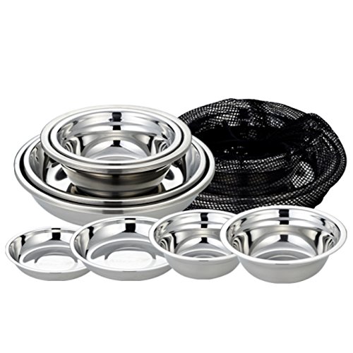 KOVEA 16PIECE STAINLESS CAMPING DISH SET KCWA15041 GTIN/EAN/UPC