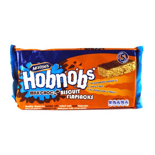 MCVITIES CHOCOLATE HOB NOB FLAPJACKS 5 PACK 150G GTIN/EAN/UPC