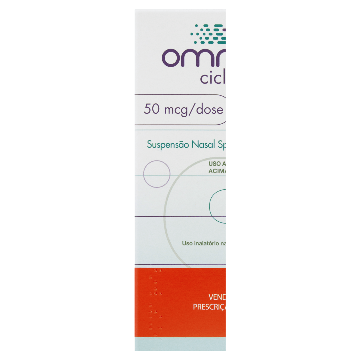 OMNARIS SPRAY 50MCG/DOSE ASTRAZENECA CAIXA 13,5G 120 DOSES GTIN/EAN