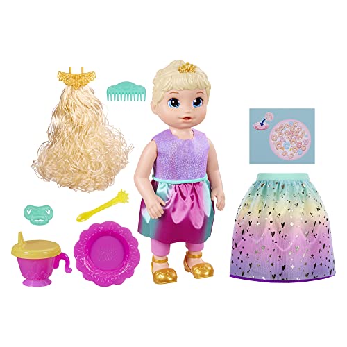 BABY ALIVE PRINCESS ELLIE GROWS UP! INTERACTIVE BABY DOLL WITH