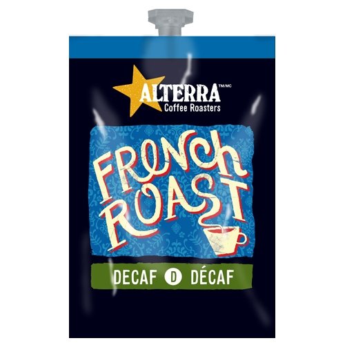 FLAVIA ALTERRA COFFEE, FRENCH ROAST DECAF, 20COUNT FRESHPACKS (PACK OF