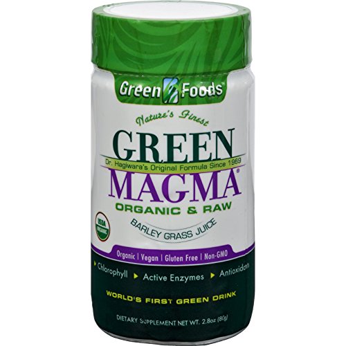 GREEN FOODS DR HAGIWARA GREEN MAGMA BARLEY GRASS JUICE POWDER 2.8 OZ