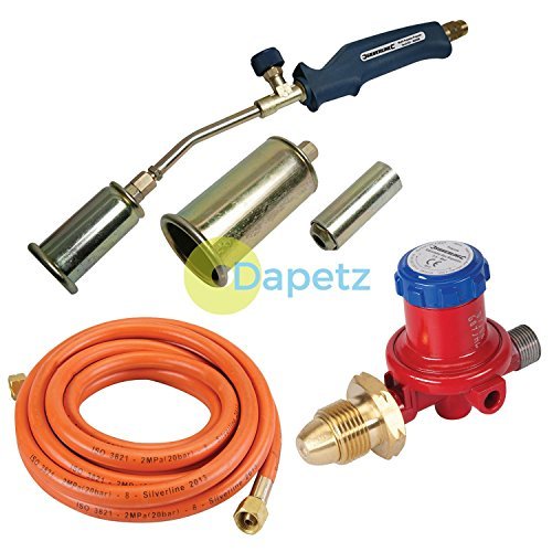DAPETZ Â PROPANE BUTANE GAS TORCH BURNER HOSE REGULATOR BLOW ROOFERS