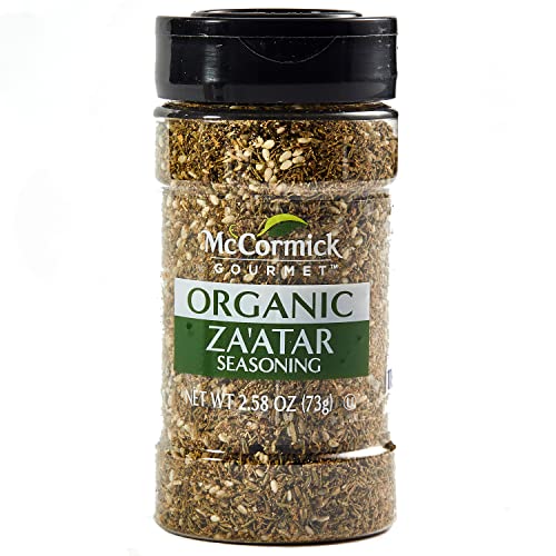 MCCORMICK GOURMET ORGANIC ZAATAR SEASONING, 2.58 OZ GTIN/EAN/UPC