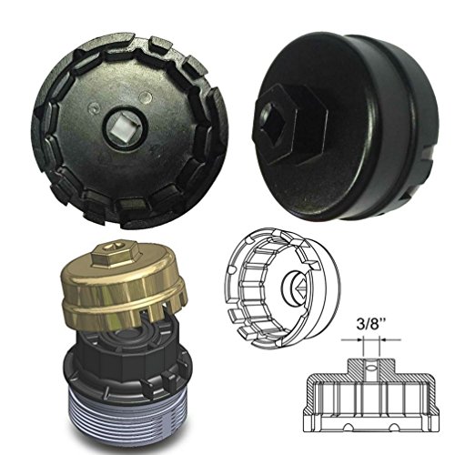 DANTI UPGRADE BLACK OIL FILTER WRENCH FOR TOYOTA 1.8 LITER PRIUS, PRIUS