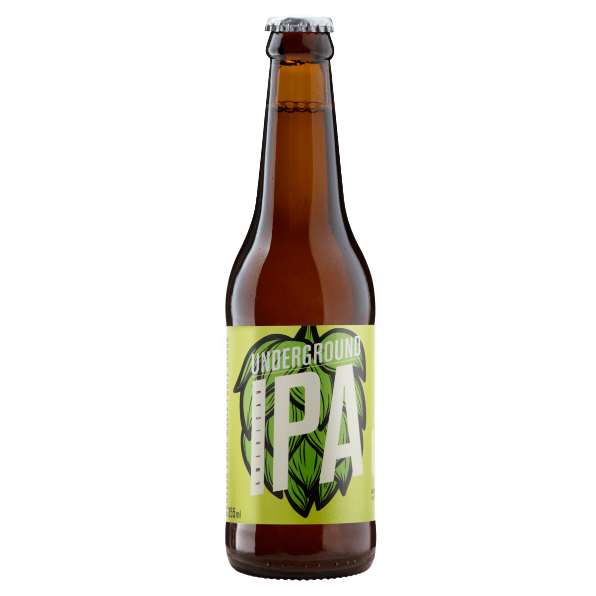 CERVEJA AMERICAN IPA PURO MALTE UNDERGROUND CLUBE DO MALTE GARRAFA