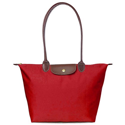 BEKILOLE WOMEN'S STYLISH WATERPROOF TOTE BAG NYLON TRAVEL SHOULDER