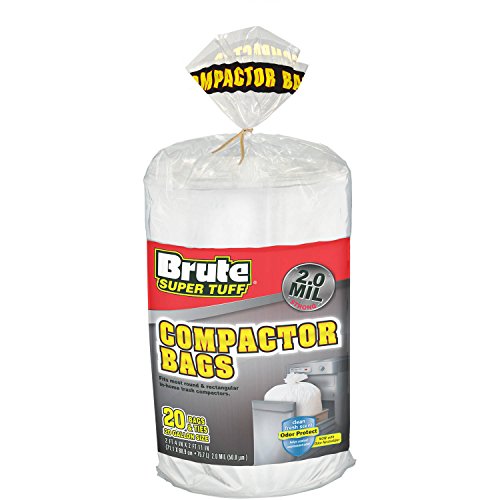 20GALLON COMPACTOR BAGS, 20 COUNT, BRUTE SUPER TUFF GTIN/EAN/UPC