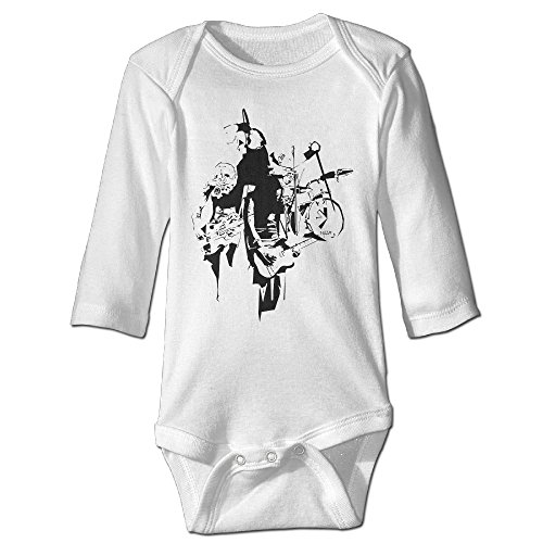 CUTE BABY ONESIES RED HOT CHILI PEPPERS FLEA VARIETY BODYSUITS GTIN