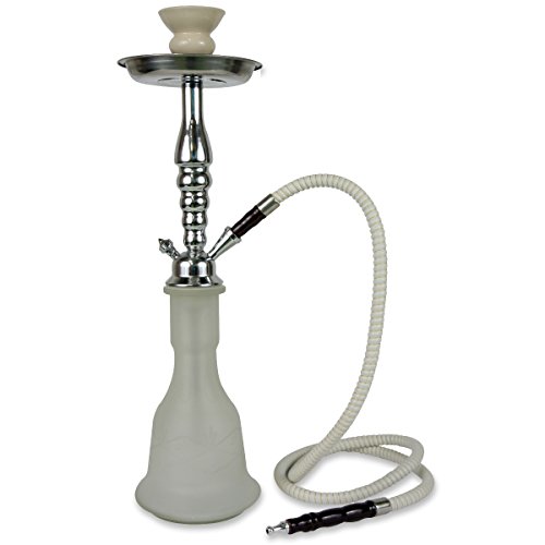 WHITE HABIBI HOOKAH PIPE STARTER KIT SOEX HERBAL SHISHA COAL NARGILA