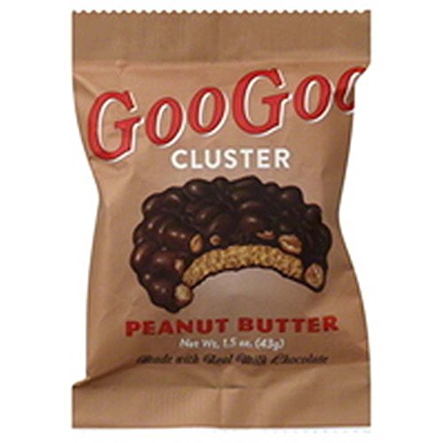 GOO GOO PEANUT BUTTER CLUSTERS 36 COUNT GTIN/EAN/UPC 641061062080