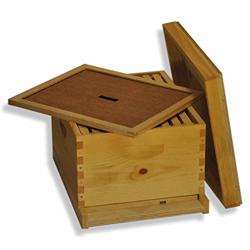 GOODLAND BEE SUPPLY® SINGLE 10 FRAME DEEP BROOD BOX COMPLETE BEGINNERS