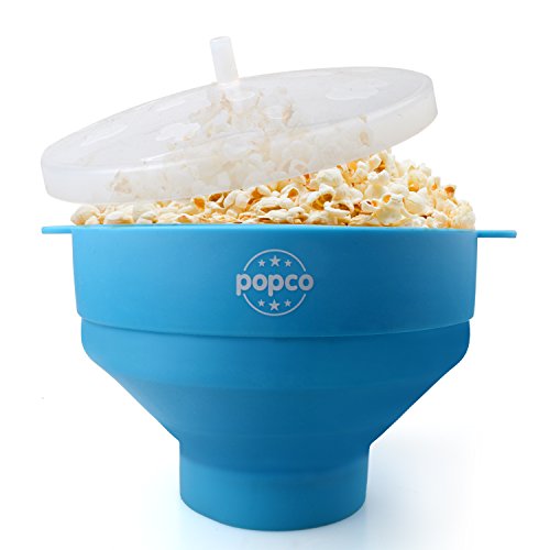 POPCO SILICONE MICROWAVE POPCORN POPPER WITH HANDLES GTIN/EAN/UPC