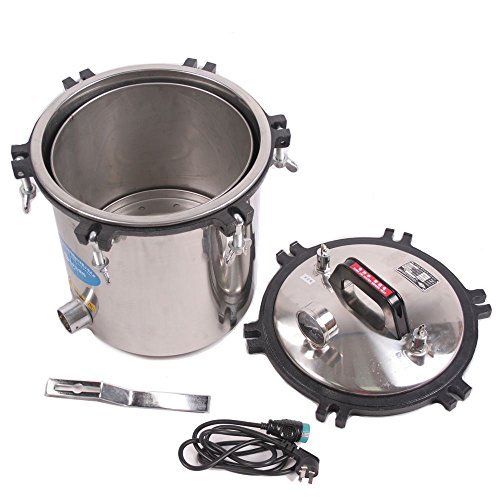 18L STEAM AUTOCLAVE STERILIZER DENTAL MEDICAL TATTOO PRESSURE