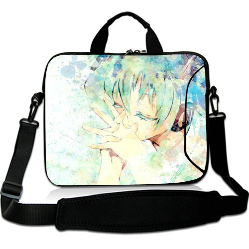 ANIME LAPTOP SHOULDER BAG WITH ANIME GIRLS CUTE ANIME GIRLS PATTERNS