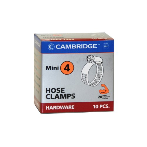 CAMBRIDGE HCM4P STANDARD HOSE CLAMP GTIN/EAN/UPC 680183105015
