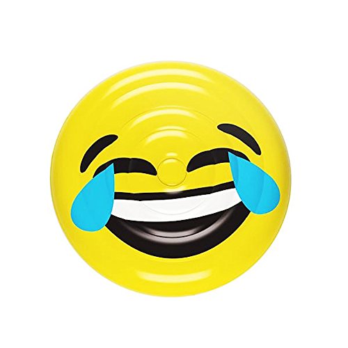 FLOATIE KINGS PREMIUM LOL EMOJI POOL FLOAT HUGE SIZE (FITS 2 ADULTS