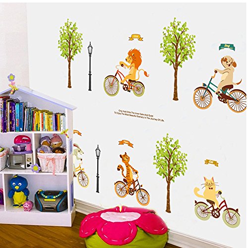 NURSERY WALL DECALS FROM WALL MAKERS. EASY WAY TO REMOVE WITHOUT