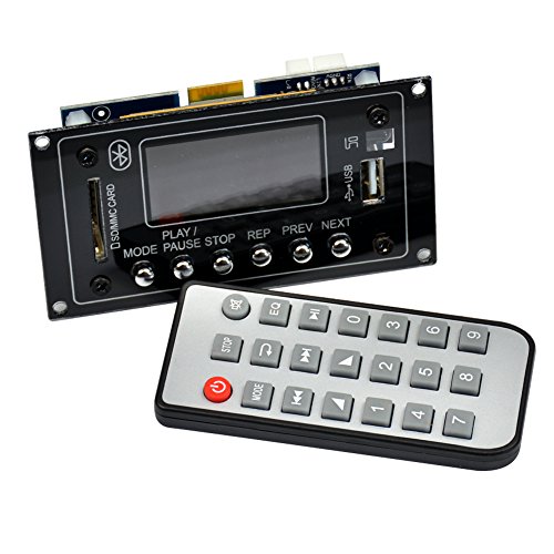 AOSHIKE 12V LCD WMA WAV MP3 PLAYER DECODER AUDIO BOARD BLUETOOTH FM