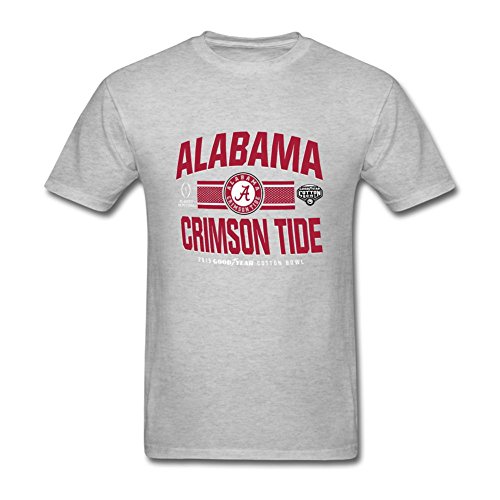 PY4W2C MEN'S TSHIRTS ALABAMA CRIMSON TIDE 2016 COLLEGE FOOTBALL COTTON