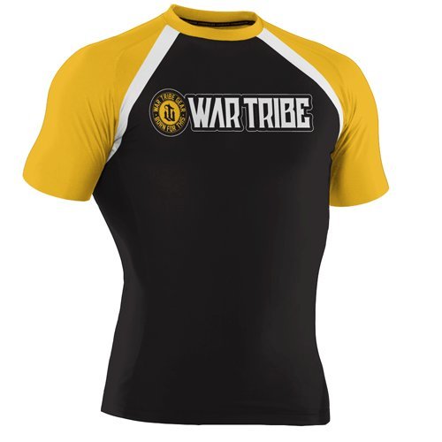 WAR TRIBE GEAR KIDS RASH GUARD (YELLOW, LARGE) GTIN/EAN/UPC