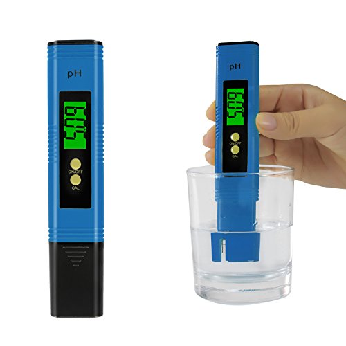 DIGITAL PH METER WITH 6 SET OF PH BUFFER POWDER, BENESTELLAR PH TESTER