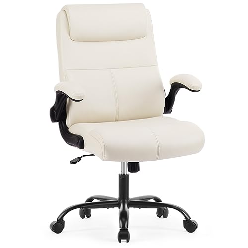 SWEETCRISPY ERGONOMIC EXECUTIVE OFFICE CHAIR DESK CHAIR WITH WHEELS