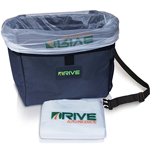 DRIVE CAR GARBAGE CAN BEST AUTO TRASH BAG FOR LITTER, FREE WASTE