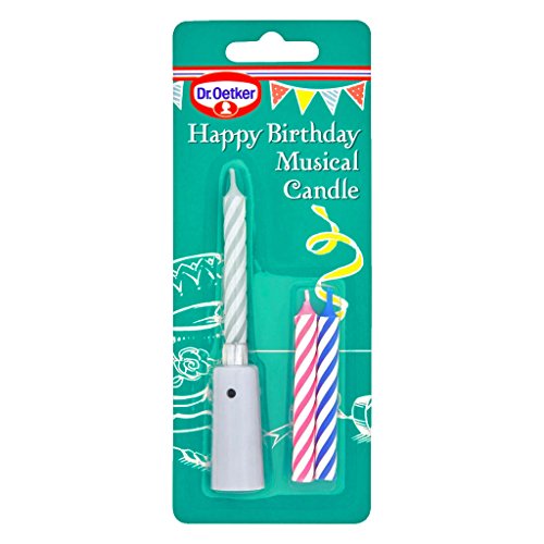 DR. OETKER HAPPY BIRTHDAY MUSICAL CANDLE GTIN/EAN/UPC 721864835675