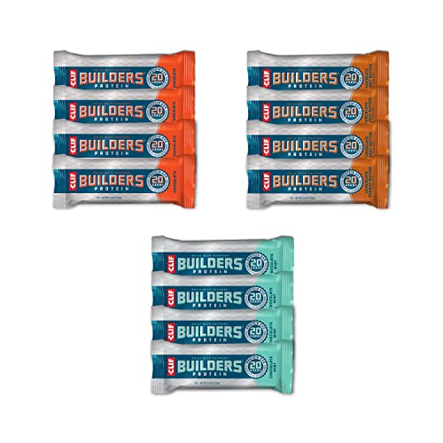 CLIF BUILDERS PROTEIN BARS BEST SELLERS VARIETY PACK 20G PROTEIN