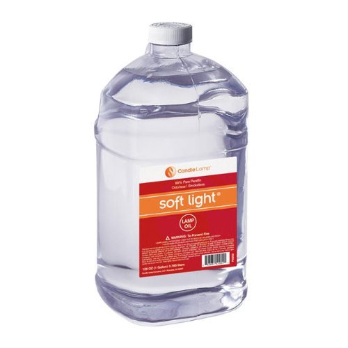 2 PACK GALLON SMOKELESS LIQUID PARAFFIN LAMP OIL BY STERNO CANDLE LAMP