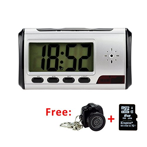 XJCAM PORTABLE SPY CAMERA HIDDEN ALARM CLOCK NANNY CAM GTIN/EAN/UPC