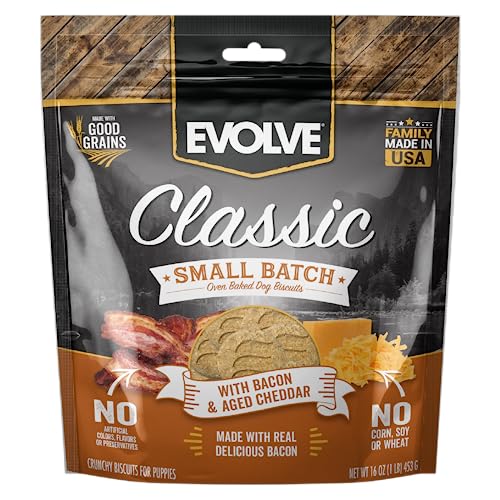 EVOLVE CLASSIC SMALL BATCH OVEN BAKED WITH BACON AND AGED CHEDDAR