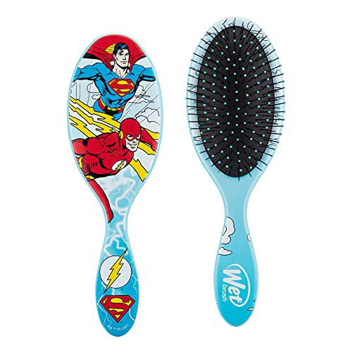 WET BRUSH ORIGINAL DETANGLER HAIR BRUSH JUSTICE LEAGUE, (SUPERMAN