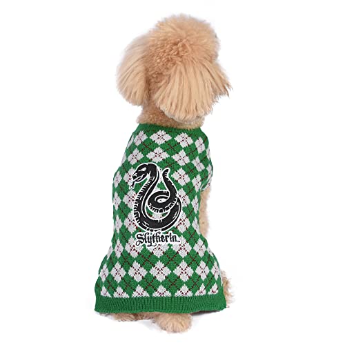 HARRY POTTER SLYTHERIN PET SWEATER MEDIUM MEDIUM HARRY POTTER