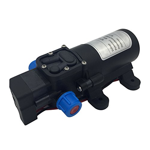DC 12V 60W 5L/MIN DIAPHRAGM HIGH PRESSURE SUBMERSIBLE WATER PUMP