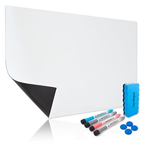 DRY ERASE WHITE BOARD SHEET FOR KITCHEN FRIDGE WITH NEW STAIN