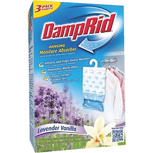DAMP RID HANGING MOISTURE ABSORBER LAVENDER VANILLA BAG 14 OZ 3 / PACK GTIN/EAN/UPC