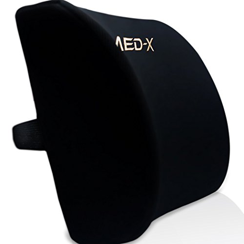 LOWER BACK PAIN RELIEF LUMBAR SUPPORT PILLOW CUSHION BACKREST ROLL