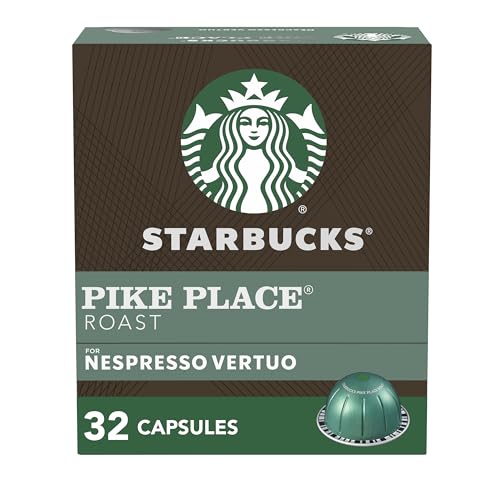 STARBUCKS COFFEE CAPSULES FOR NESPRESSO VERTUO MACHINES — MEDIUM ROAST
