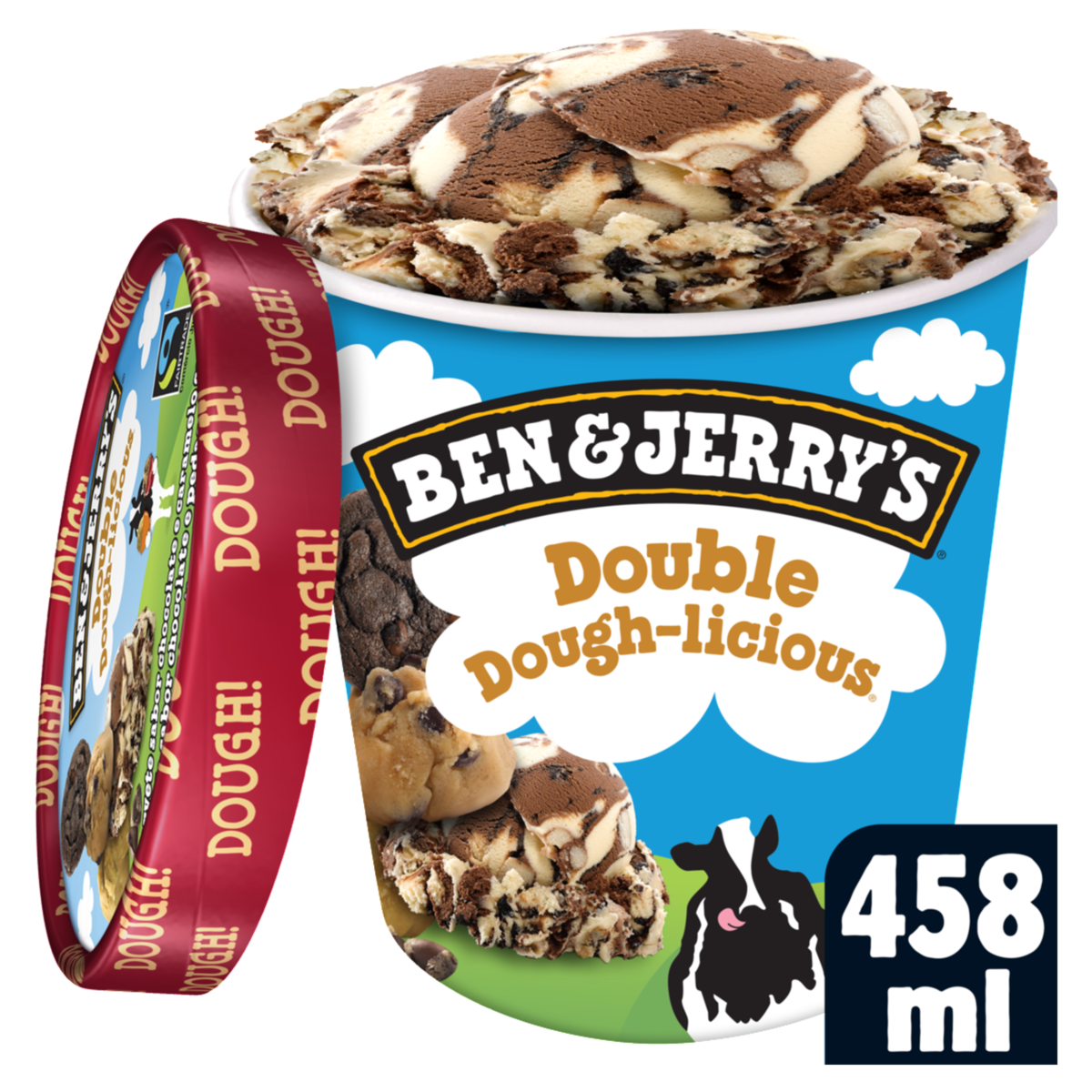 SORVETE DOUBLE DOUGHLICIOUS BEN & JERRYS POTE 458ML GTIN/EAN/UPC