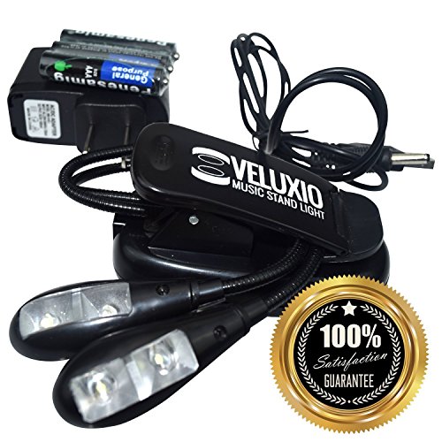 VELUXIO BEST CLIP ON MUSIC STAND LIGHT GTIN/EAN/UPC 784672831871