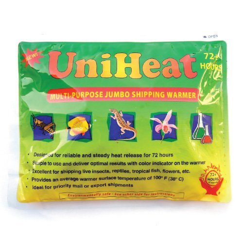 72HOUR UNIHEAT HEAT PACK FOR SHIPPING PLANTS, LIVE INSECTS, REPTILES