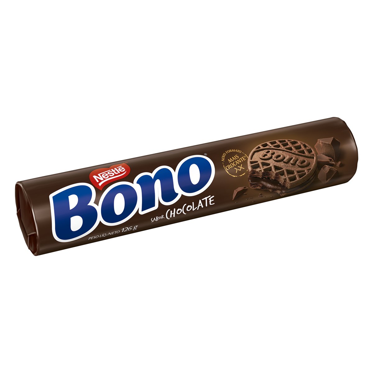 BISCOITO RECHEIO CHOCOLATE NESTLÉ BONO PACOTE 126G GTIN/EAN/UPC
