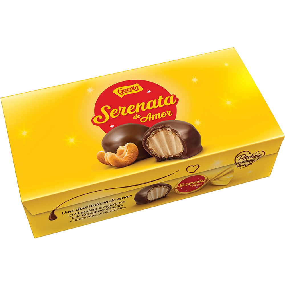 BOMBOM GAROTO SERENATA DE AMOR GTIN/EAN/UPC 7891008210064 Cadastro