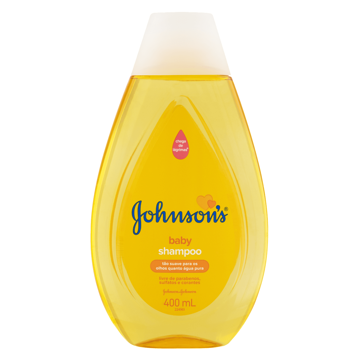 SHAMPOO BEBÊ DE GLICERINA JOHNSONS BABY FRASCO 400ML GTIN/EAN/UPC