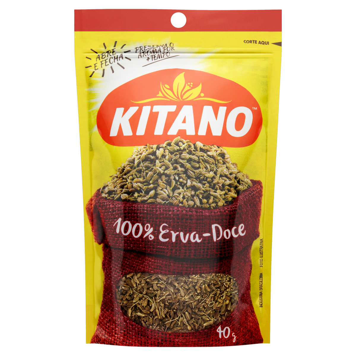 ERVADOCE KITANO POUCH 40G GTIN/EAN/UPC 7891095154241 Product