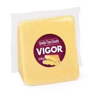 QUEIJO GOUDA FRACIONADO VIGOR 200G GTIN/EAN/UPC 7891999008923