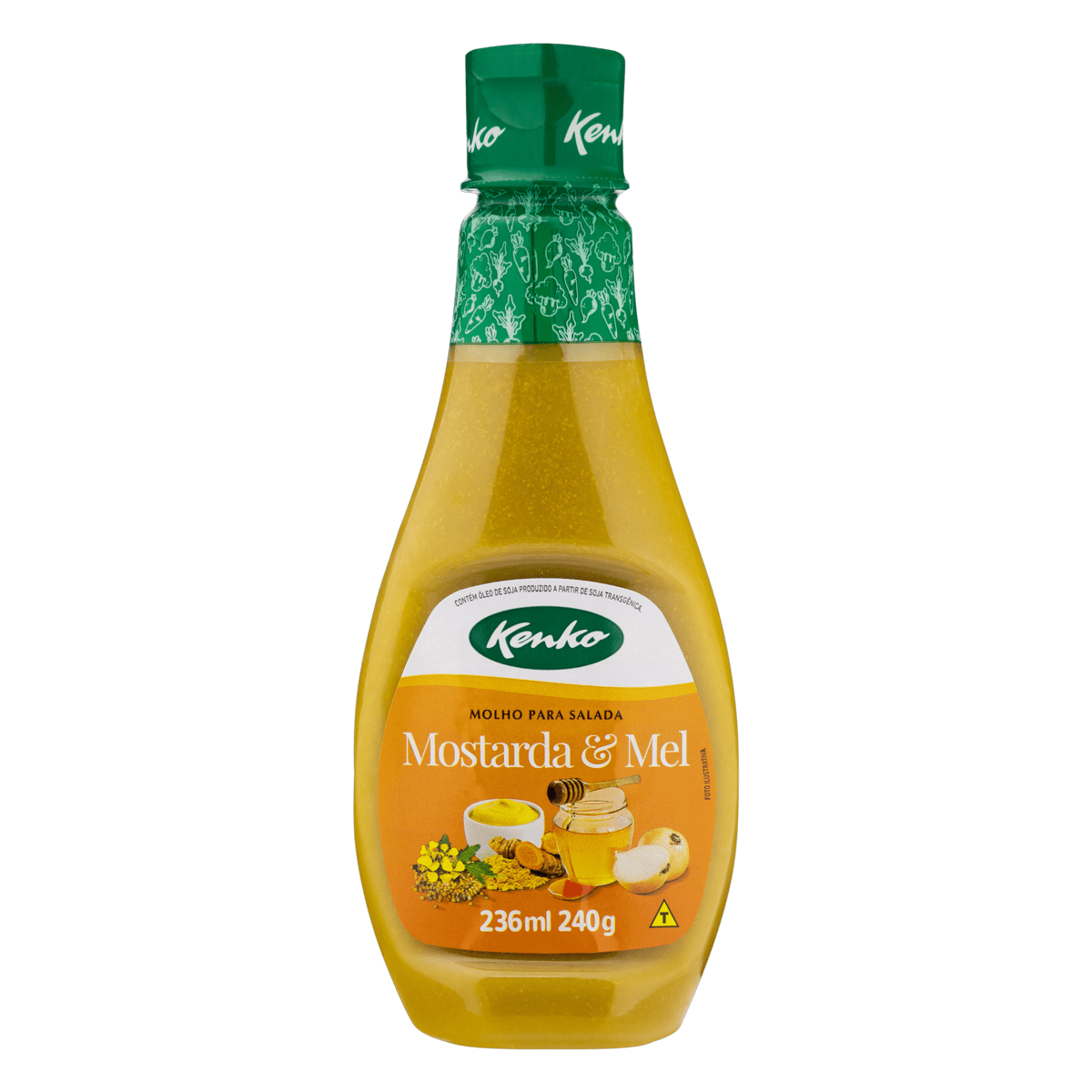 MOLHO PARA SALADA MOSTARDA E MEL KENKO SQUEEZE 236ML GTIN/EAN/UPC